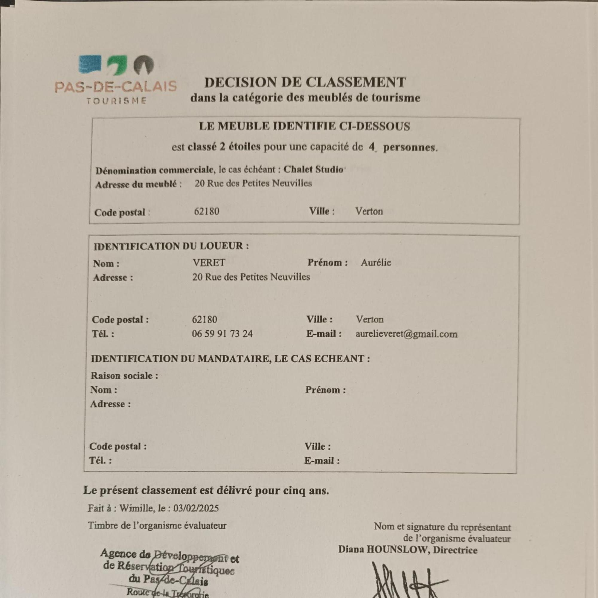 Gite Les Chalets Du Fliers Verton Meubles De Tourisme Classes 2 Etoiles Berck Zimmer foto